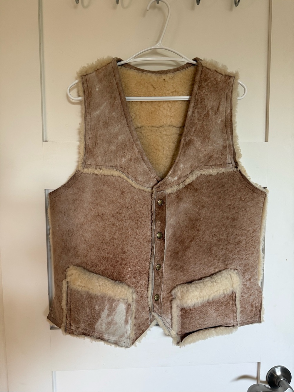 Vintage Shearling Vest